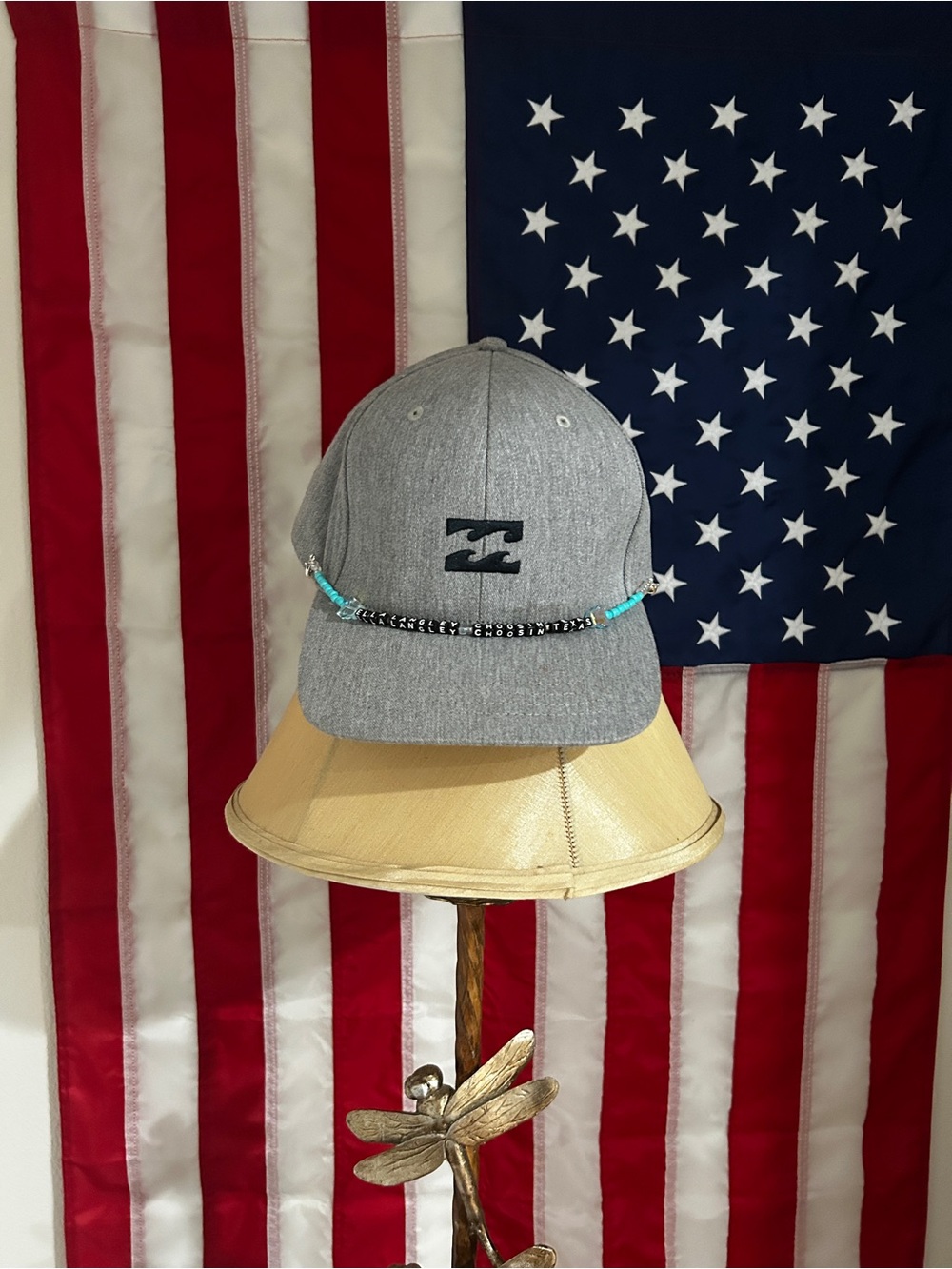 Beaded hat chain Ella Langley choosin Texas handmade brand new